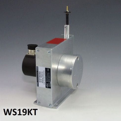 WS19KT Sensor de posição de extensão de cabo Sensor de posição com cabo de medição Faixa de medição: até 15000 mm