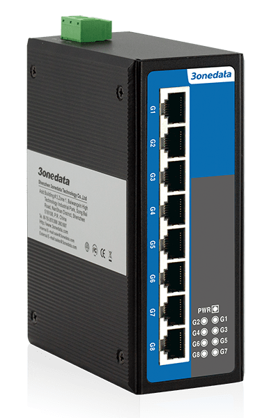 ES208G 8-port Full Gigabit Layer 2 Unmanaged Ethernet Switch Support 8 Gigabit copper ports Input voltage: 12~48VDC, nonpolarity, reverse polarity protection Support -25~70℃ wide operating temperature range